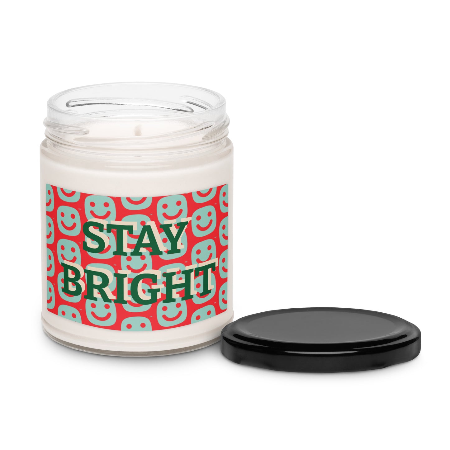 Scented soy candle Stay Bright This Christmas with our Cozy Hearts from GG Happy - GG Happy