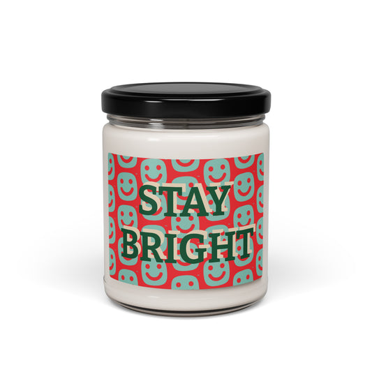 Scented soy candle Stay Bright This Christmas with our Cozy Hearts from GG Happy - GG Happy
