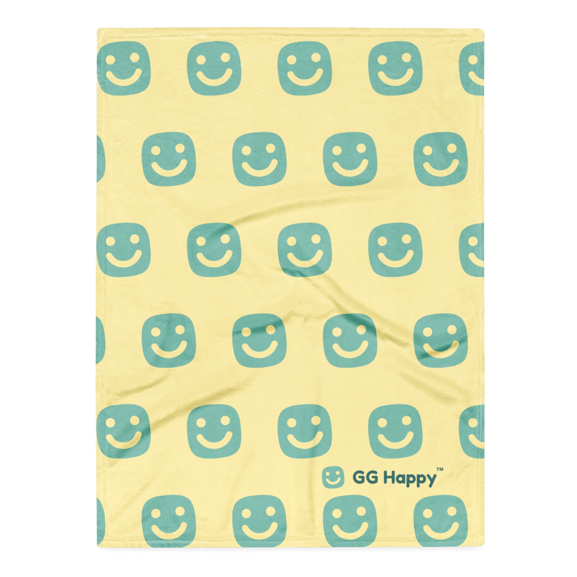 Throw Blanket Stay Bright – GG Happy™ Collection | Cozy Holiday Gift | Cheerful & Soft Home Decor - GG Happy
