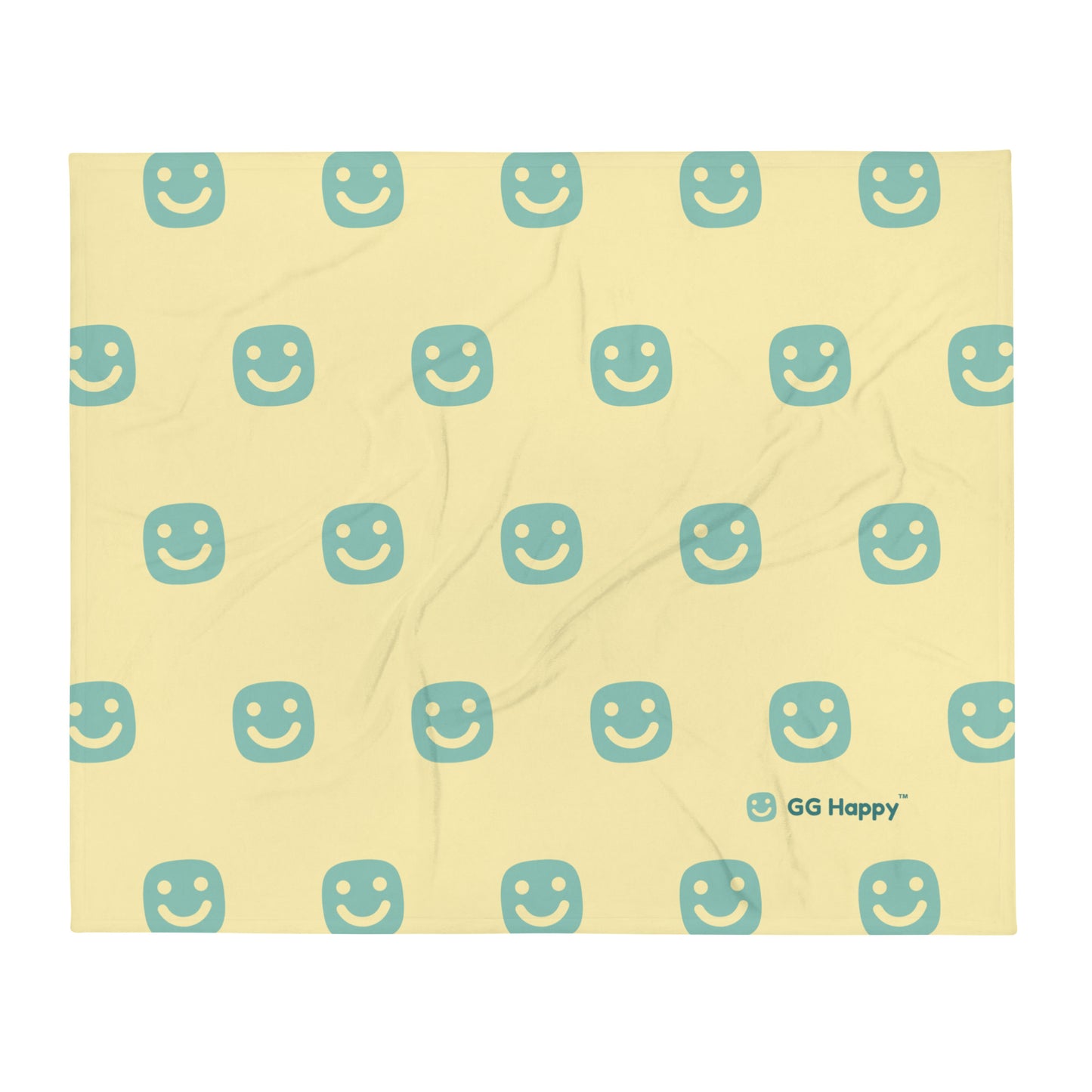 Throw Blanket Stay Bright – GG Happy™ Collection | Cozy Holiday Gift | Cheerful & Soft Home Decor - GG Happy
