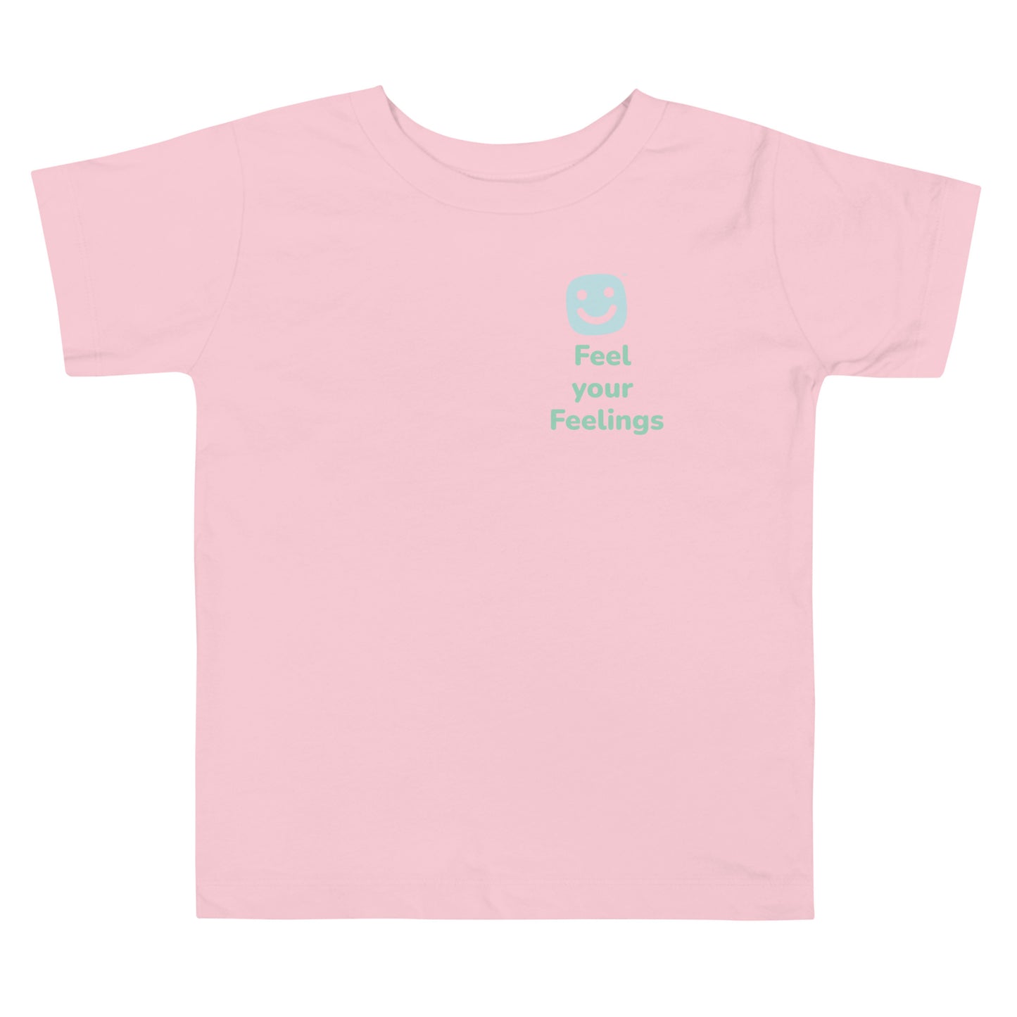 GG Happy™ “Feel Your Feelings” Toddler Short Sleeve Tee - GG Happy