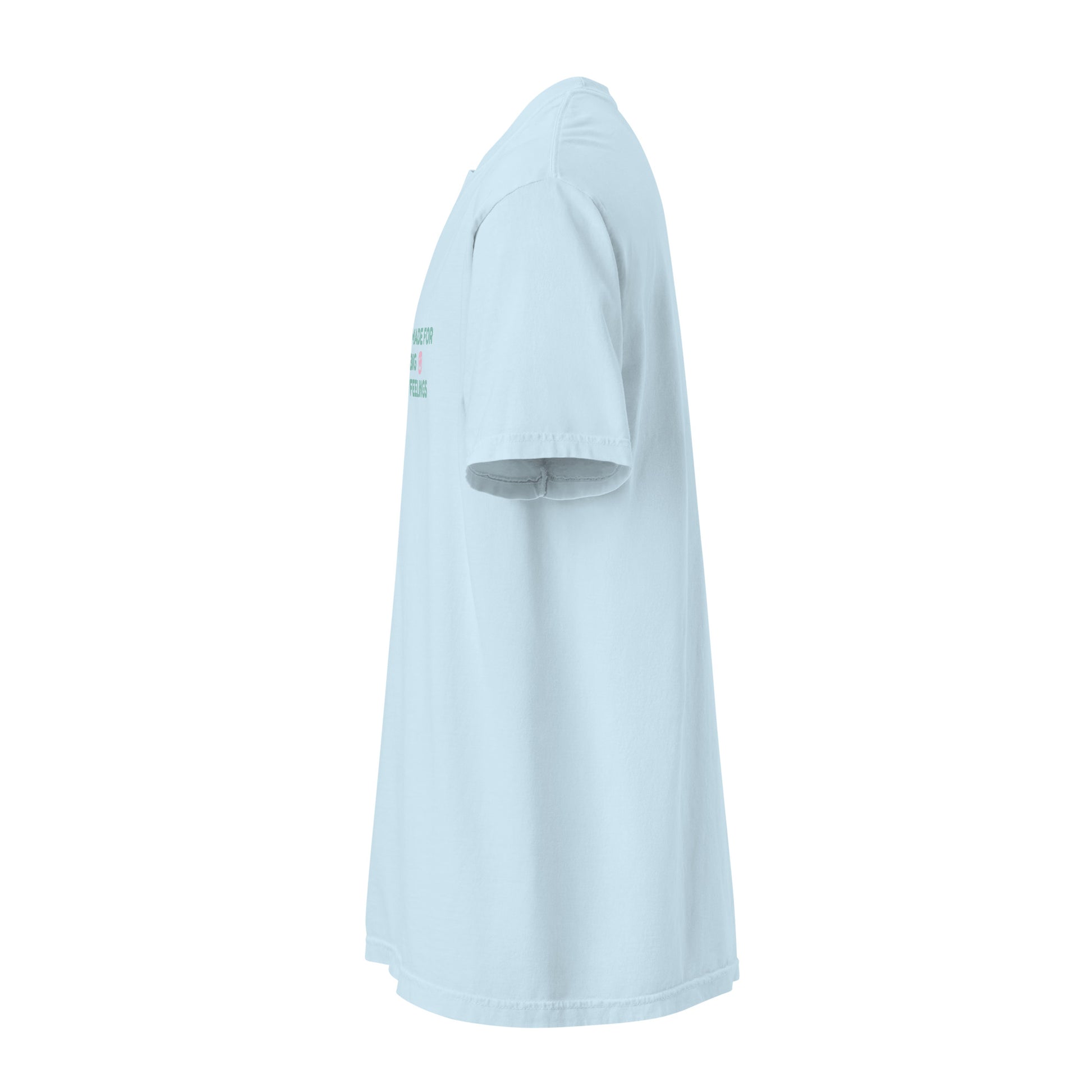 GG Happy Made for Big Feelings Unisex garment - dyed heavyweight t-shirt - GG Happy