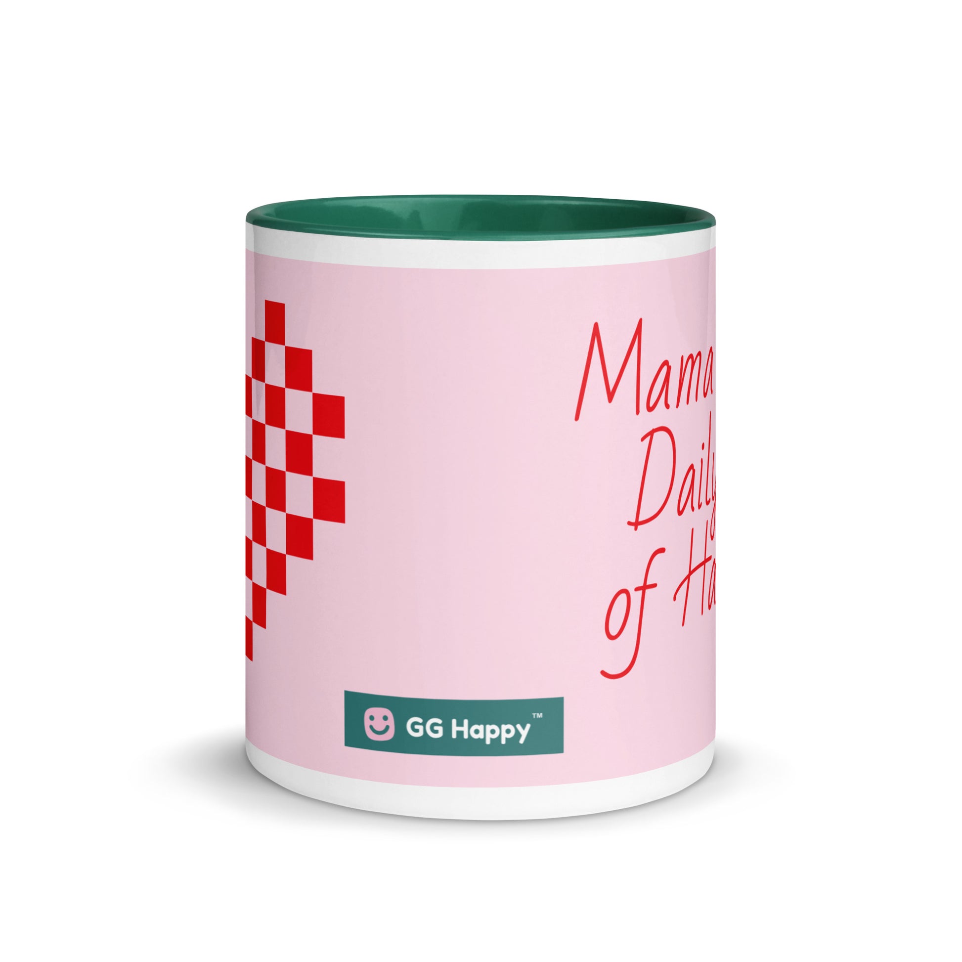 Mama Claus’ Daily Dose of Happiness Mug | GG Happy™ Cozy Hearts Collection - GG Happy