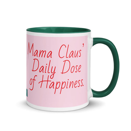 Mama Claus’ Daily Dose of Happiness Mug | GG Happy™ Cozy Hearts Collection - GG Happy