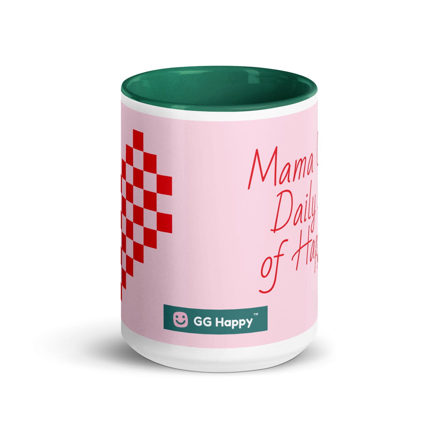 Mama Claus’ Daily Dose of Happiness Mug | GG Happy™ Cozy Hearts Collection - GG Happy