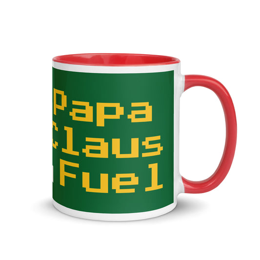 Papa Claus Fuel Mug | GG Happy™ Cozy Hearts Christmas Collection - GG Happy