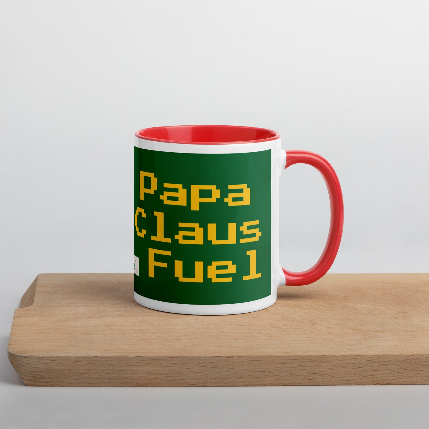 Papa Claus Fuel Mug | GG Happy™ Cozy Hearts Christmas Collection - GG Happy