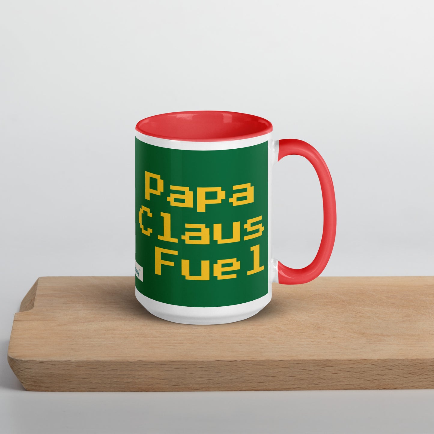 Papa Claus Fuel Mug | GG Happy™ Cozy Hearts Christmas Collection - GG Happy