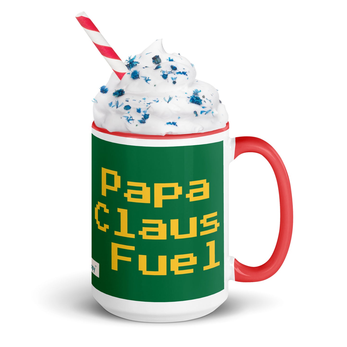 Papa Claus Fuel Mug | GG Happy™ Cozy Hearts Christmas Collection - GG Happy