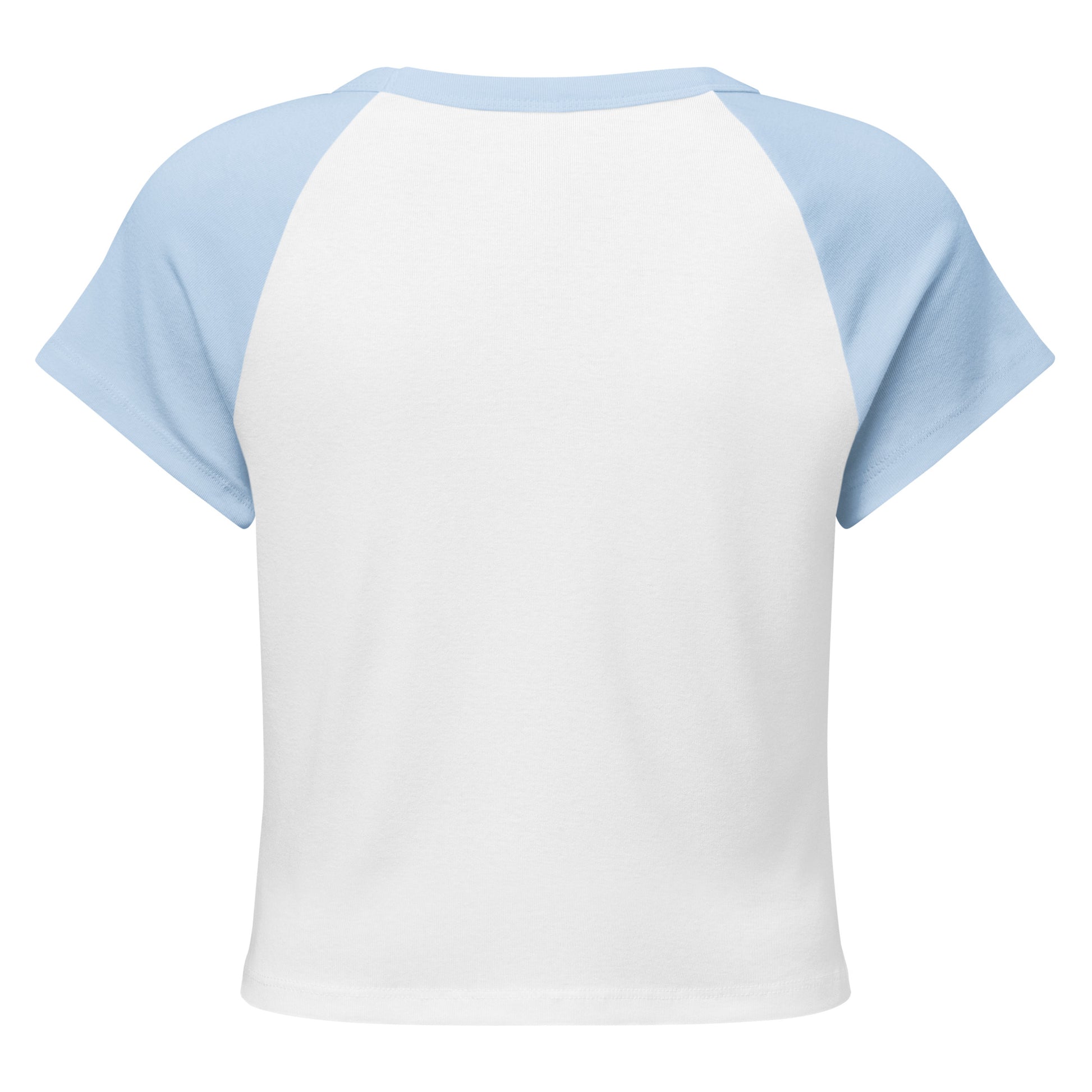 Women’s micro rib raglan baby tee - GG Happy