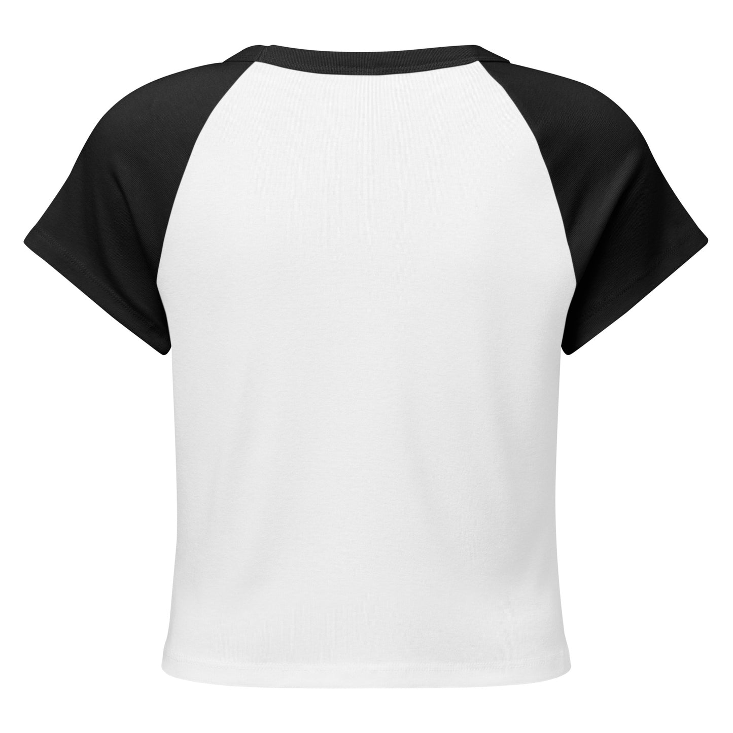 Women’s micro rib raglan baby tee - GG Happy