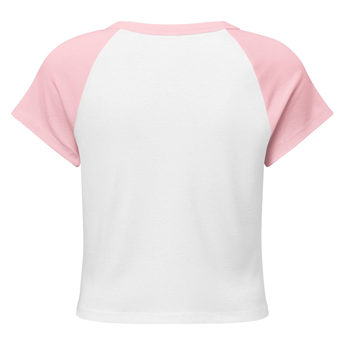 Women’s micro rib raglan baby tee - GG Happy