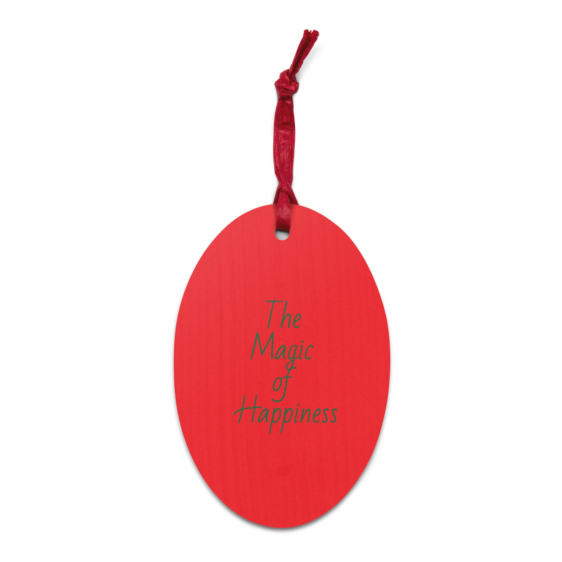 Cozy Wooden Ornaments | GG Happy™ Collection | Double - Sided Hinoki Wood - GG Happy