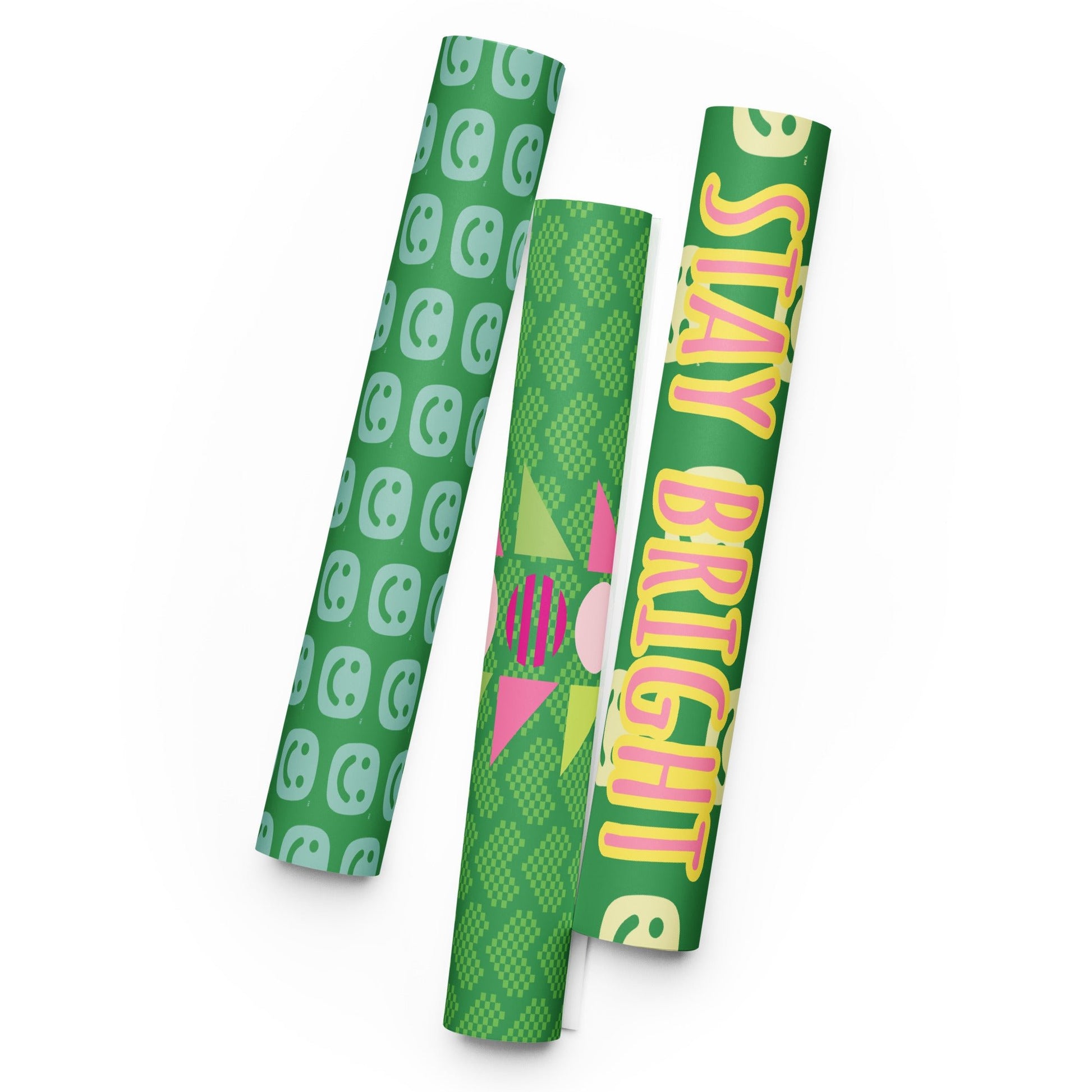 Wrapping paper sheets GG Happy™ Cozy Hearts Christmas Collection - GG Happy