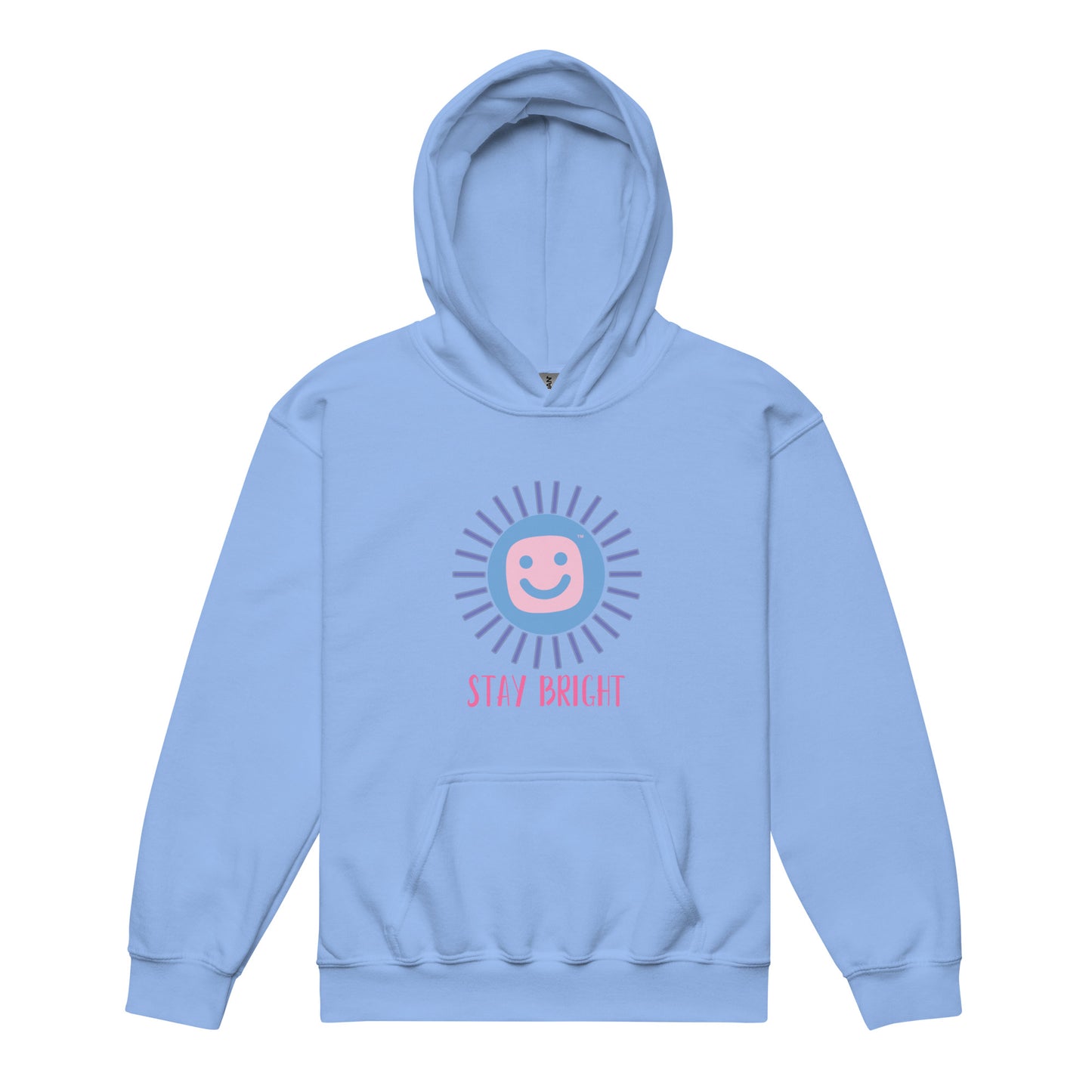 Stay Bright” Youth Hoodie | GG Happy™ Collection | Positive Kids Sweatshirt - GG Happy