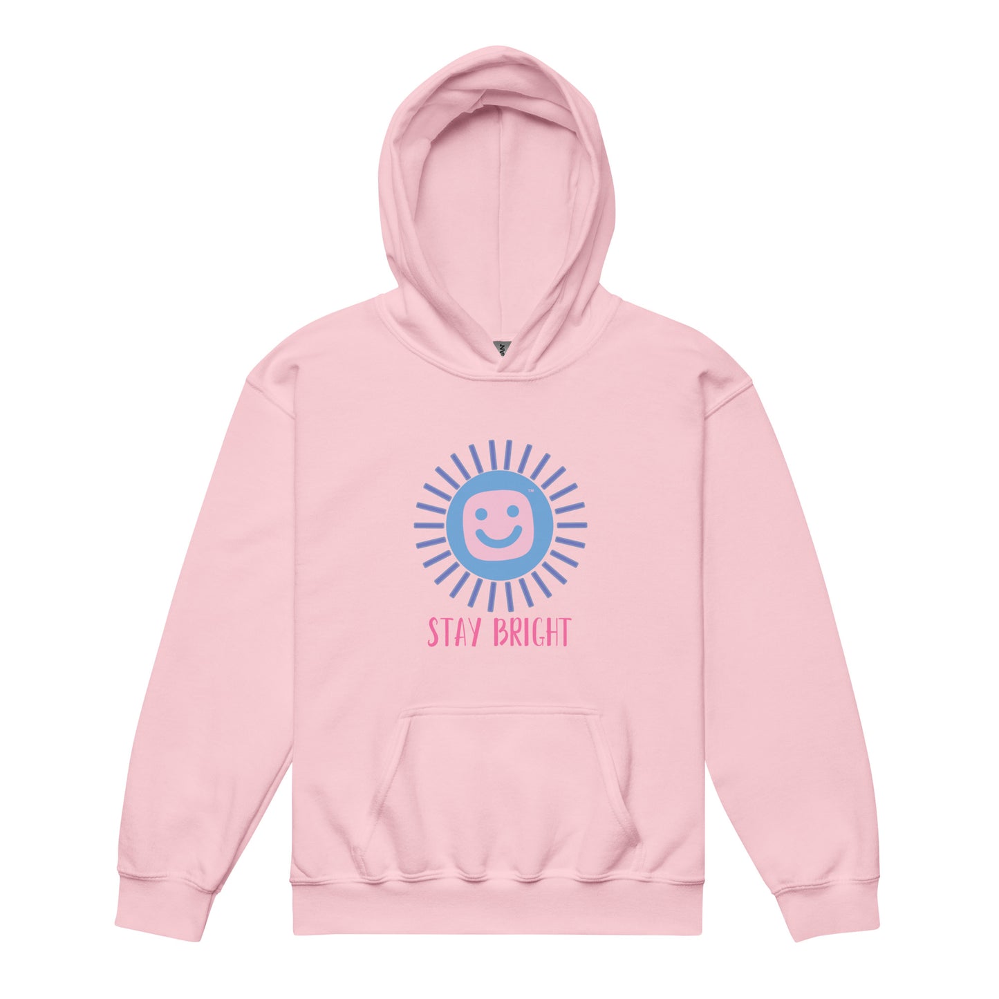 Stay Bright” Youth Hoodie | GG Happy™ Collection | Positive Kids Sweatshirt - GG Happy