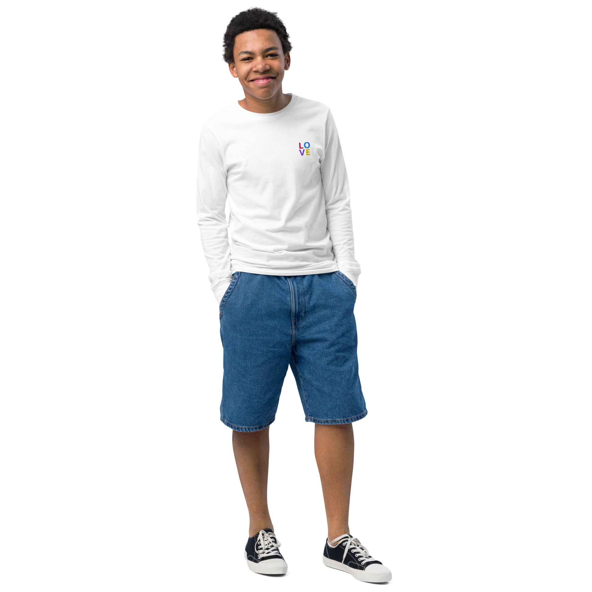 Love is Trending GG Happy Youth long sleeve tee - GG Happy